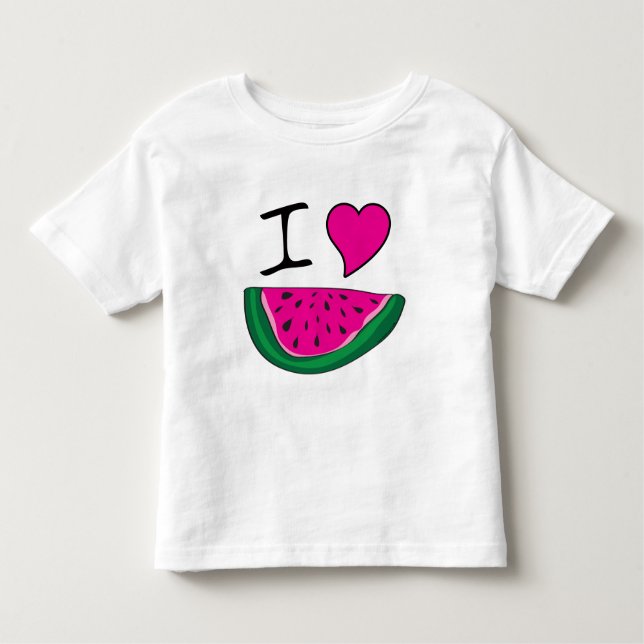 I Kärlek Watermelon Tee (Framsida)