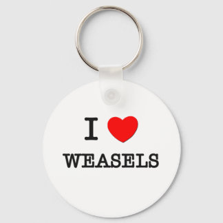 I Kärlek WEASELS Nyckelring
