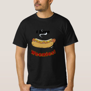 I Kärlek Weenies ~ Hett Hundar T-Shirt