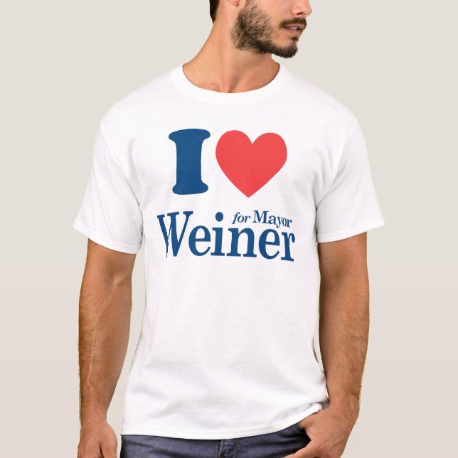 I Kärlek Weiner Tröja (Framsida)