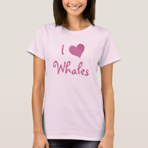 I Kärlek Whales T-shirt