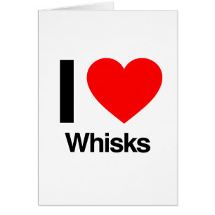 i kärlek-whisky hälsningskort