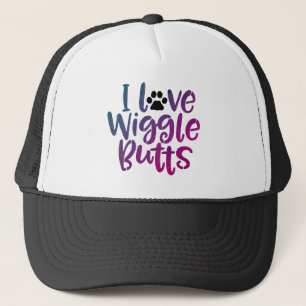 I Kärlek Wiggle Butts Hat Keps