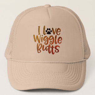 I Kärlek Wiggle Butts Hat Keps