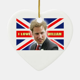I Kärlek William Julgransprydnad Keramik