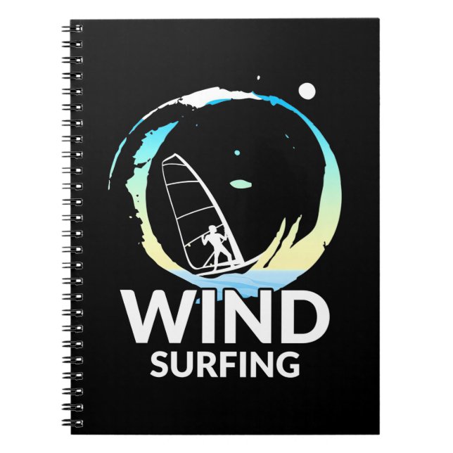 I Kärlek Windsurfing Anteckningsbok (Framsidan)