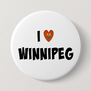 I Kärlek Winnipeg Knapp