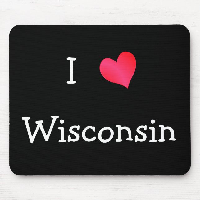 I Kärlek Wisconsin Musmatta (Framsidan)