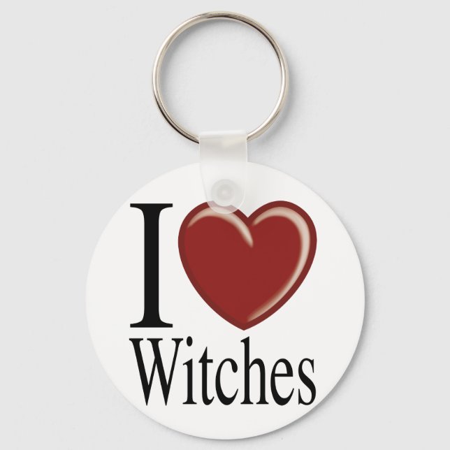 I KÄRLEK WITCHES NYCKELRING (Framsida)