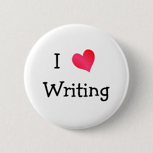 I Kärlek Writing Knapp