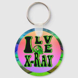I Kärlek X-Ray Keychain Nyckelring