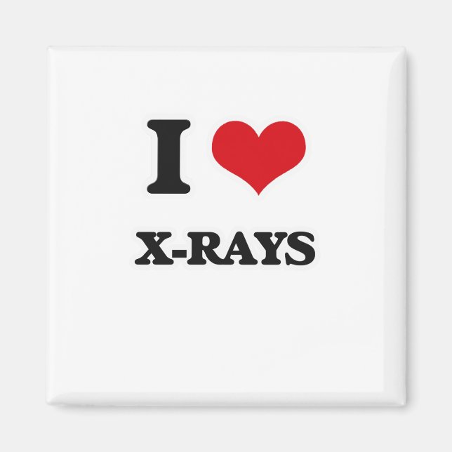 I Kärlek X-Rays Magnet (Framsidan)