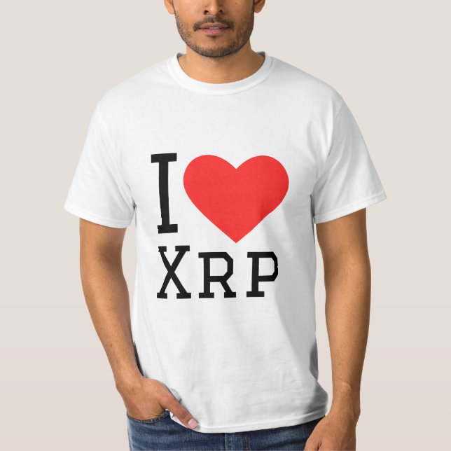 I kärlek Xrp T Shirt (Framsida)