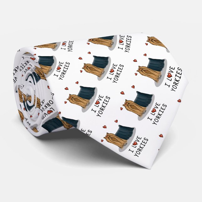 I Kärlek Yorkies (I Kärlek Yorkshire Terriers) hjä Slips (Rullad)