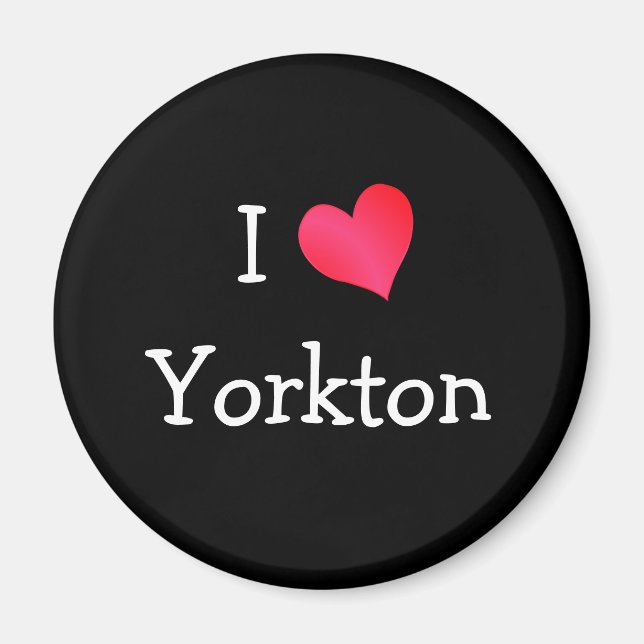 I Kärlek Yorkton Magnet (Framsidan)