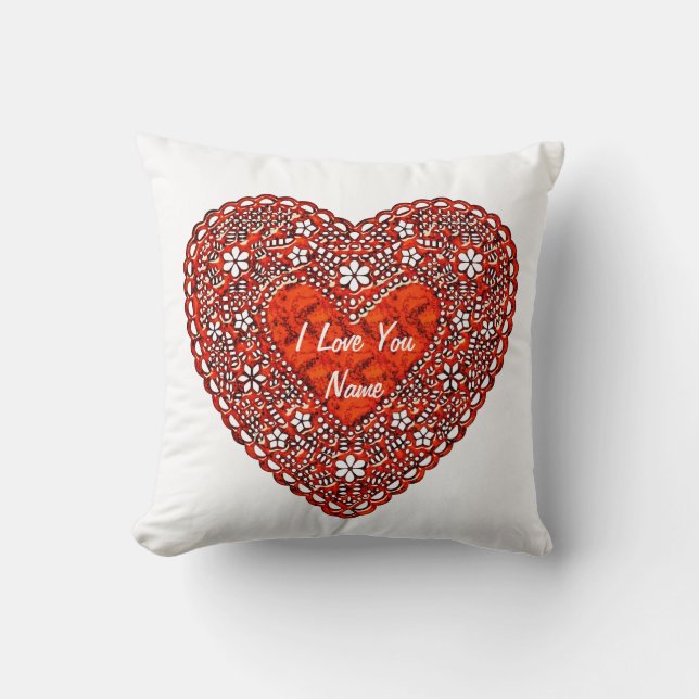 I Kärlek You 1A Pillow Kudde (Framsida)