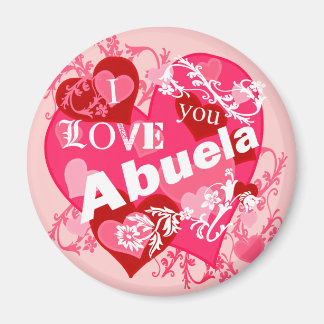 I Kärlek You Abuela Magnet