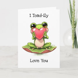 I Kärlek You | Alla hjärtans dag Chibi Toad Kort