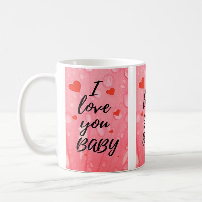 I Kärlek You Baby mugg (Vänster)