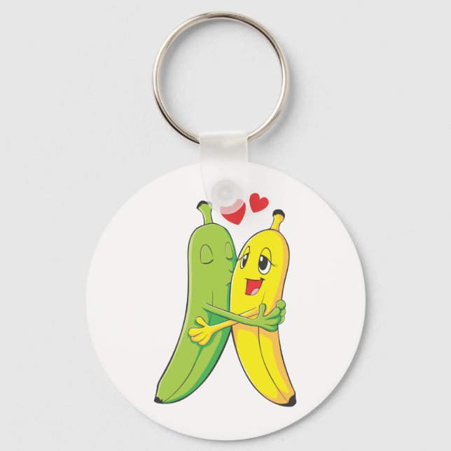 I Kärlek You Bananas Nyckelring (Framsida)