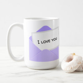 I Kärlek You Brev Kaffemugg