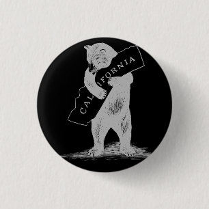 I Kärlek You California—Black and Silver Knapp