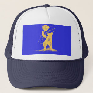 I Kärlek You California—Blue and Guld Truckerkeps