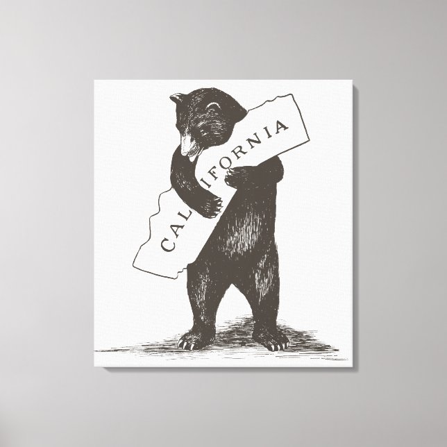 I Kärlek You California Canvastryck (Framsida)