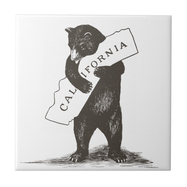 I Kärlek You California Kakelplatta (Framsidan)