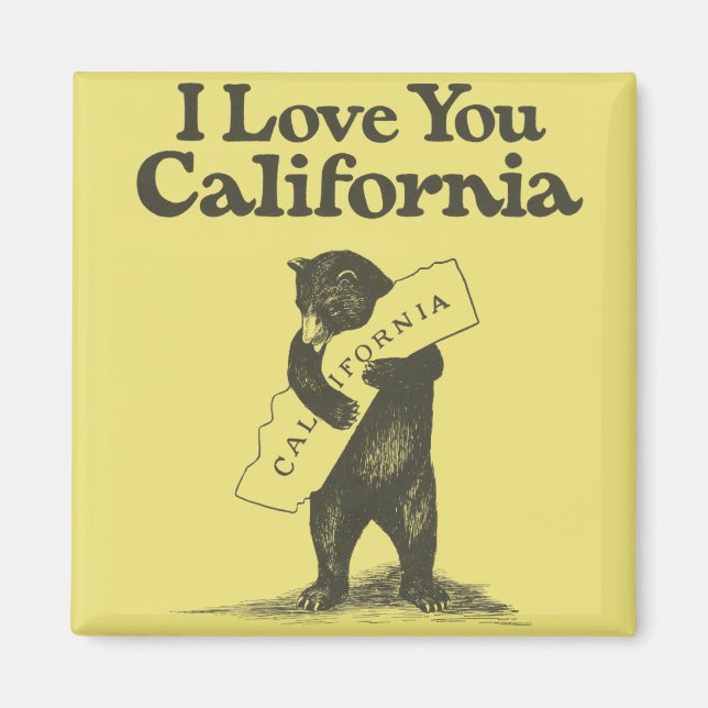 I Kärlek You California Magnet (Framsidan)