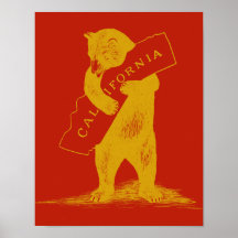 I Kärlek You California—Red and Guld