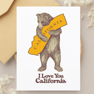 I Kärlek You California Vykort