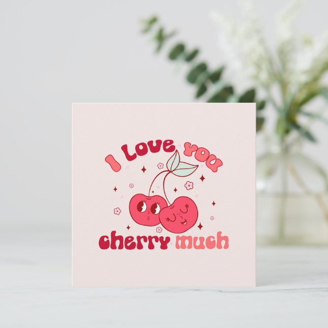 I Kärlek You Cherry Mch (Stående Fram)