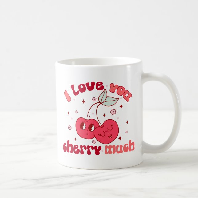 I Kärlek You Cherry Mch Kaffemugg (Höger)