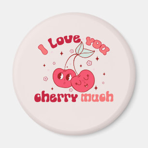I Kärlek You Cherry Mch Magnet
