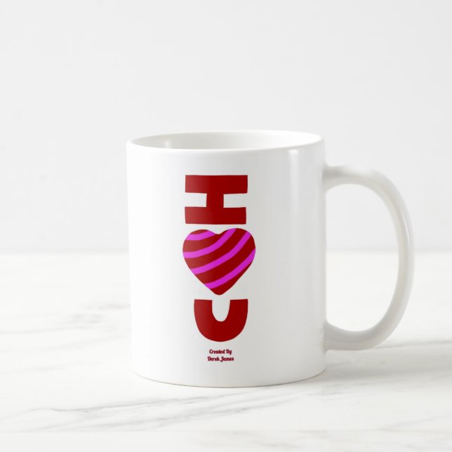 I Kärlek You Coffee Mugg (Höger)