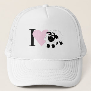 I kärlek You Cute Tecknad Truckerkeps