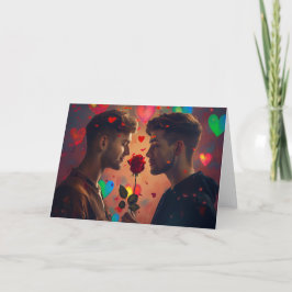 I Kärlek You Digital Art Print Tack Kort