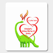 I Kärlek You Dinosaur Valentine
