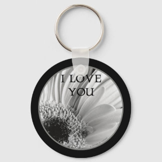 I Kärlek You - Gerber Daisy Keychain Nyckelring