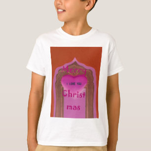 I kärlek You God jul Heart Tee Shirt