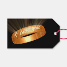 "I kärlek you" Golden Ring