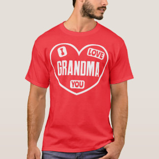 I Kärlek You Grandma T Shirt