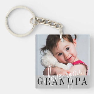 I Kärlek You Grandpa Anpassningsbar Photo