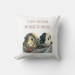 I Kärlek You Guinea Gris Pillow Kudde