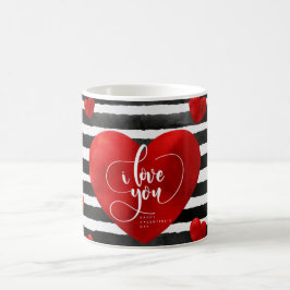 I Kärlek You Hjärtat Kaffemugg
