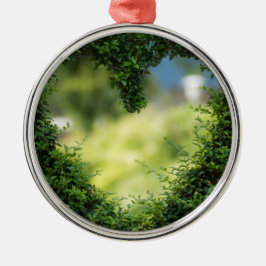 I Kärlek You - Hjärtblomma för Valentines day Julgransprydnad Metall