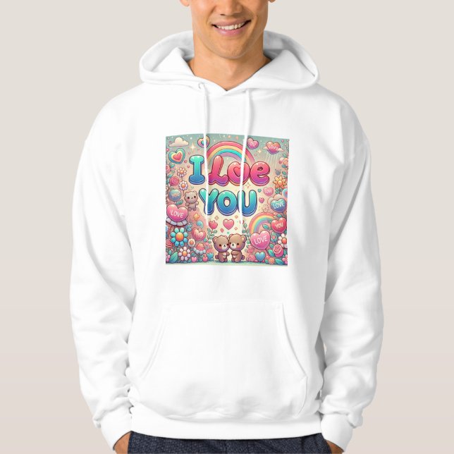 I Kärlek You Hoodie (Framsida)