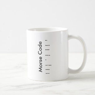 "I Kärlek You" (i Morse Code) Mugg