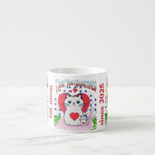 I Kärlek You (ibland) - Sarcastic Funny Coffee Mug Espressomugg